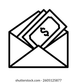 Salary Icon Element for Design