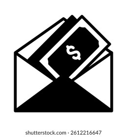 Salary Icon Element for Design