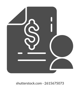 Salary  Icon Element For Design
