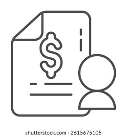 Salary  Icon Element For Design