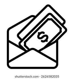 Salary Icon Element For Design