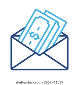 Salary Icon Element For Design