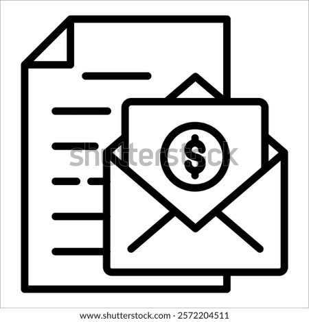 Salary Icon Element For Design