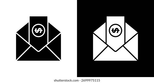 Salary icon, logo elements of graphic designs