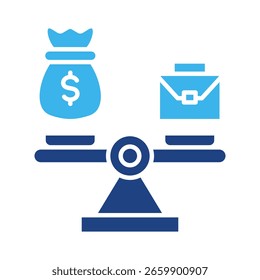 Salary Increase Icon Element For Design
