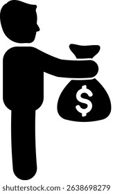 salary money business freelancer freelance worker employee staff 10355