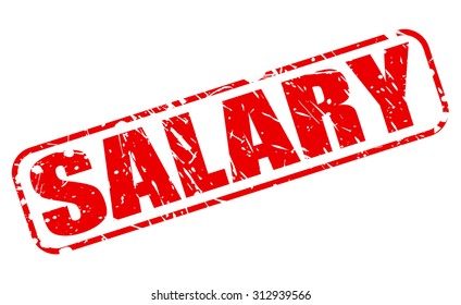 SALARY red stamp text on white