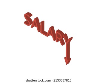 Salary Reduction Or Pay Cut For Employee Due To The Crisis Of The Company