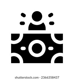 salary solid icon. vector icon for your website, mobile, presentation, and logo design.