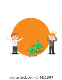 Salary Time Information vector illustration