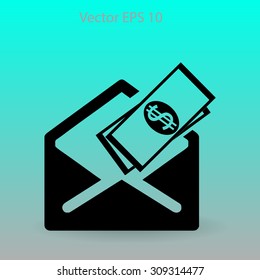 salary vector icon