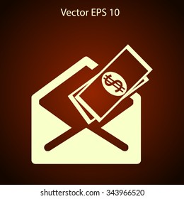 salary vector icon