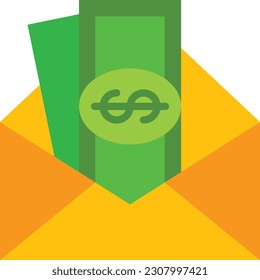 Icono de vector de sueldo. Se puede usar para imprimir, móviles y aplicaciones web.