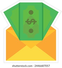 Icono de Vector salarial. Se puede utilizar para la impresión, aplicaciones móviles y de Web.