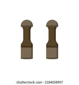 vector de ensalada y papel para presentación de iconos de símbolos de sitio web