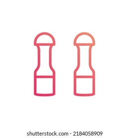 vector de ensalada y papel para presentación de iconos de símbolos de sitio web