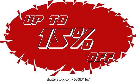 Sale up to 15% off