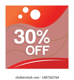 Sale 30% off, special offer, 