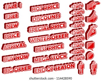 SALE 3D WRITTEN