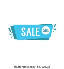 Sale 50 lettering