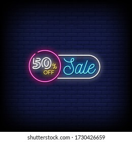 895 50 Off Neon Images, Stock Photos & Vectors | Shutterstock