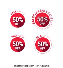 Sale 50% Off Vector