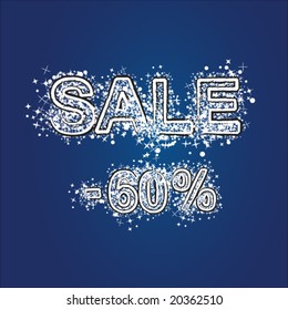 Sale 60% off - Vector