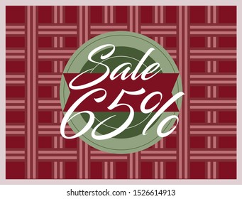 sale 65%, beautiful greeting card background or banner with vintagel theme. design illustration