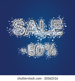 Sale 80% off - Vector