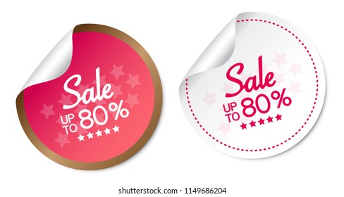 Sale Up to 80% Stickers