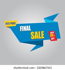 sale 80% tag, special offer 80%, sale tag, sale tag 80% off, vector illustrations, final sale , design 80% off, design vector