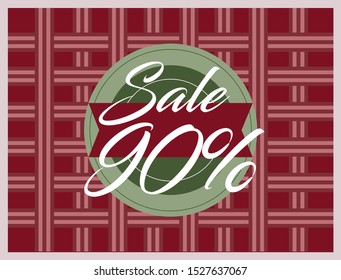 sale 90%, beautiful greeting card background or banner with vintagel theme. design illustration