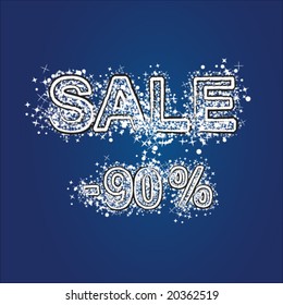 Sale 90% off - Vector
