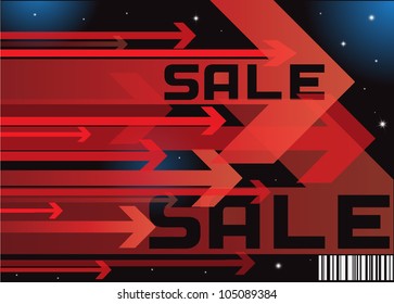 sale abstract background