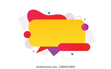 Vender fondo abstracto, pancarta vectorial geométrica y diseño de afiches.