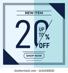 Sale Ads Banner Design. Sale promotional material vector illustration. Design for social media banner, poster, email, newsletter, ad, leaflet, placard, brochure, flyer, web sticker, ect.