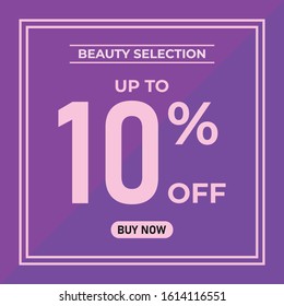 Sale Ads Instagram Banner Design. Sale promotional material vector illustration. Design for social media banner, poster, email, newsletter, ad, leaflet, placard, brochure, flyer, web sticker, ect.