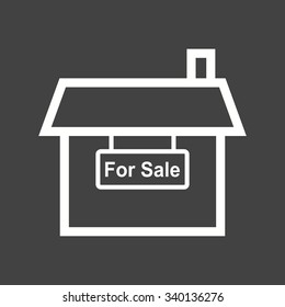 Sale, agent, house icon vector image.Can also be used for housing. Suitable for mobile apps, web apps and print media.