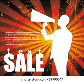 sale announcement sign