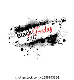 Sale background. Black Friday. Vector illustration