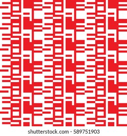 Sale background - composition of figure-ground style of SALE word banner selloff seamless patterns. Red and white vector illustration.