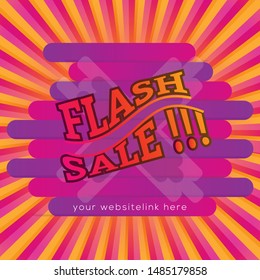 Sale background design template, background design