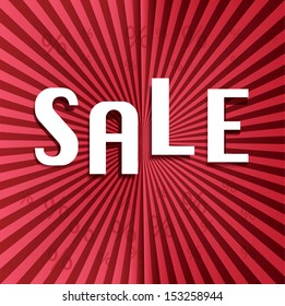 sale background with percent discount pattern.