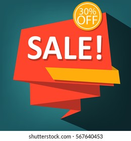 Sale background . Vector illustration.
