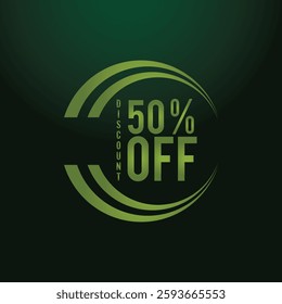 Sale Badge Set. 50% Off, Mega Sale, Big Sale and Sale Special Offer Badge Shopping Concept Vector Design