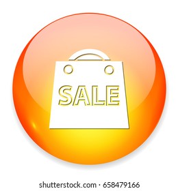 sale bag icon