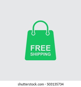 Sale bag vector icon