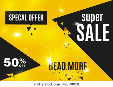 Sale  banner.