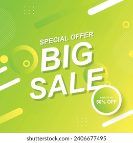 Sale banner background. Abstract banner background. Vector illustration.