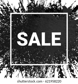 Sale Banner Background. Vector